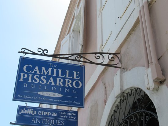 Pissarro building sign